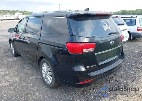 2016 Kia Sedona Ex z USA, uszkodzony, nr VIN KNDMC5C17G6138605